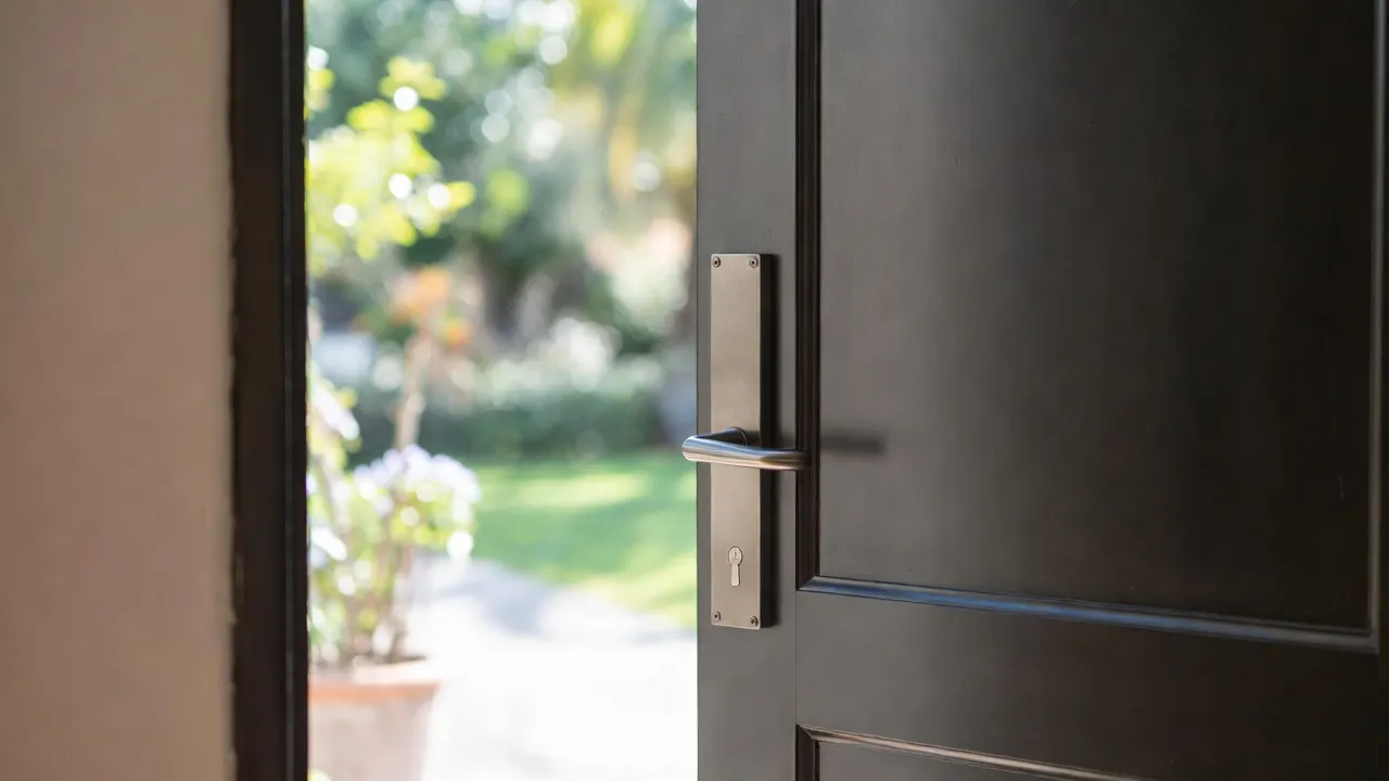 Door lock background